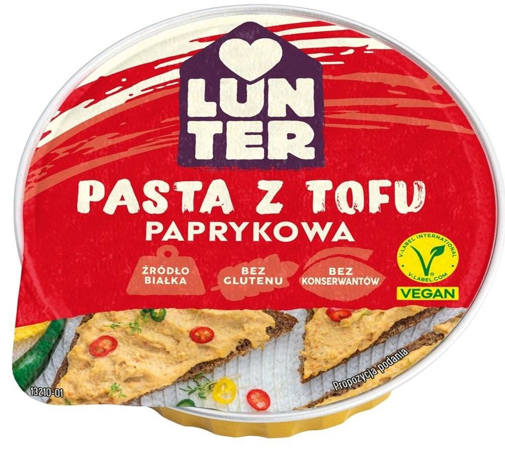 Tofupaste mit Paprika und Chili 75g Lunter Produktbild 