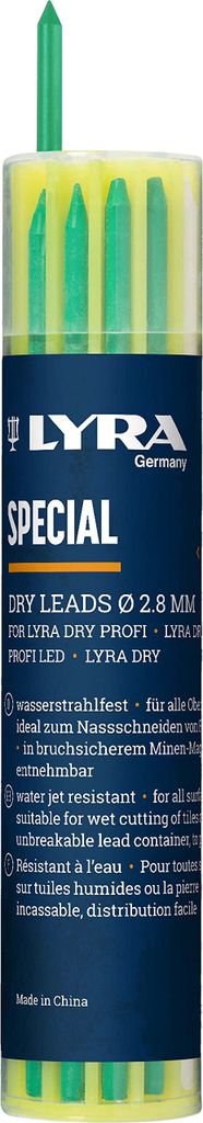LYRA Dry Ersatzminen Spezial, Kunststoffdöschen, rund, Mine Produktbild 