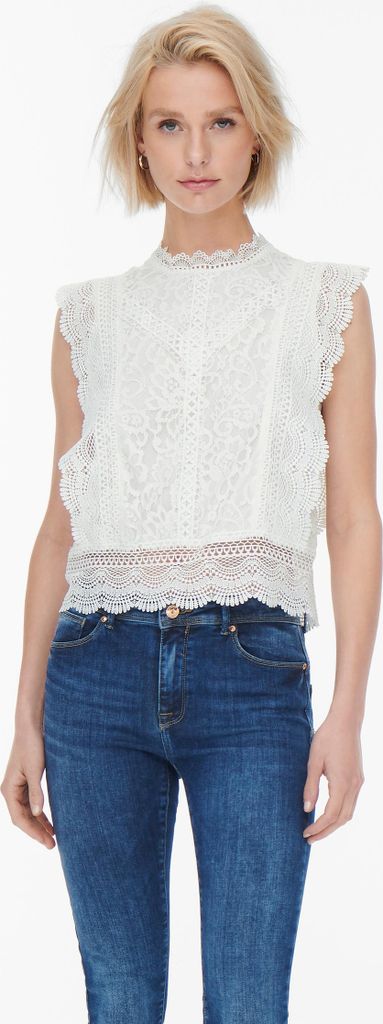 Only Karo Sleeveless Lace Top Damen