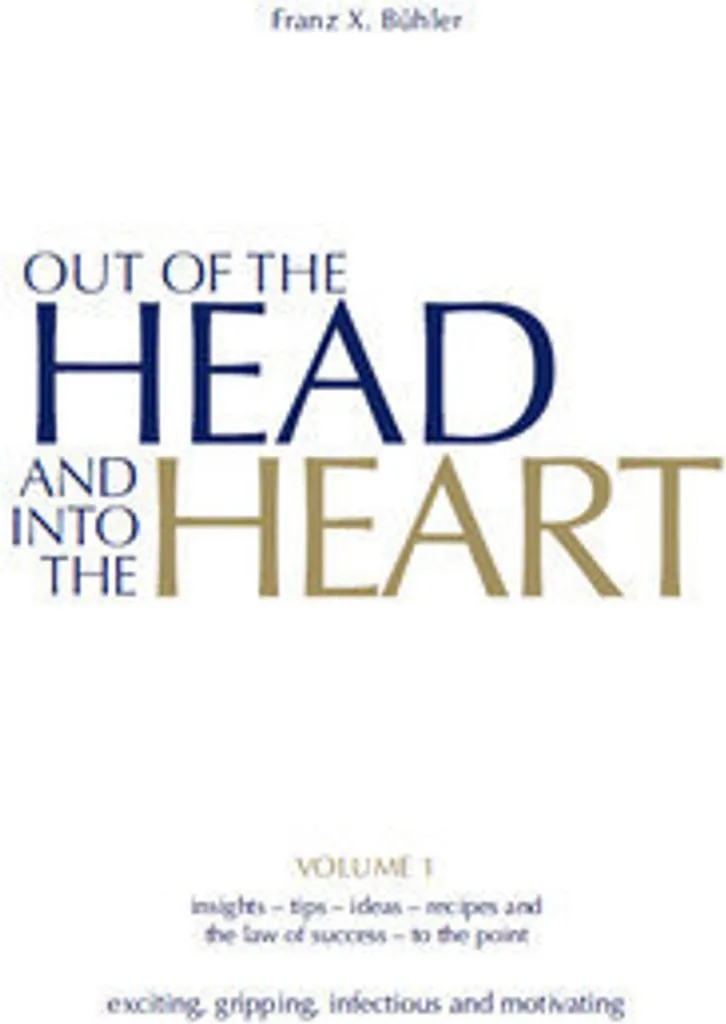 Décoration Zen Out of the Head and into the Heart - Tableau Salon Méditation