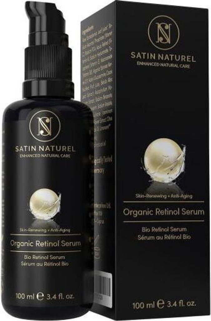 Satin Naturel Bio Retinol Serum hochdosiert vegan 100 ml