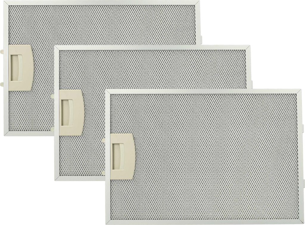 vhbw 3x Filter Metallfettfilter kompatibel mit Siemens Produktbild 