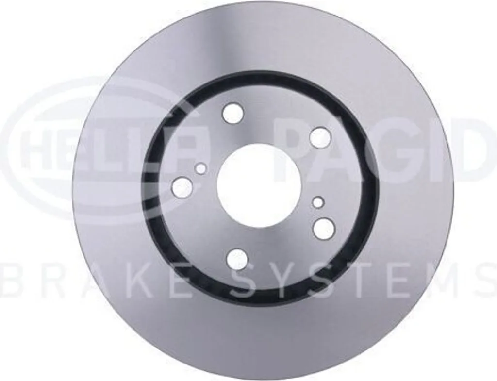 HELLA Disque de frein 8DD 355 114-281 : Fonte haute qualité, freinage sûr