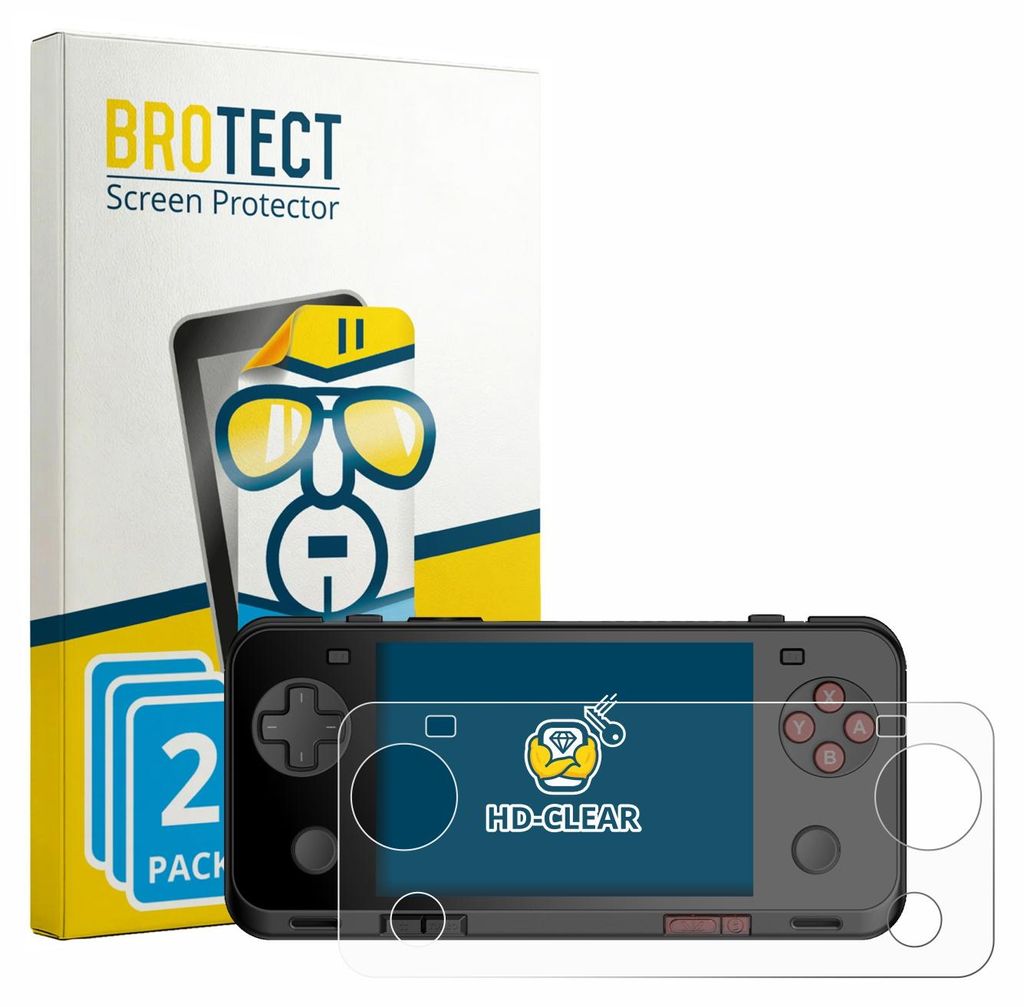 2x Für Ayaneo Pocket ACE Schutzfolie BROTECT Displayschutz Produktbild 