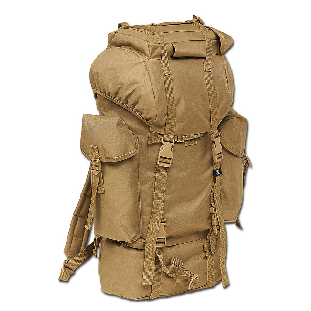Brandit BD8003 | Nylon Military Backpack One Size - Farbe: Camel - Größe: One Size