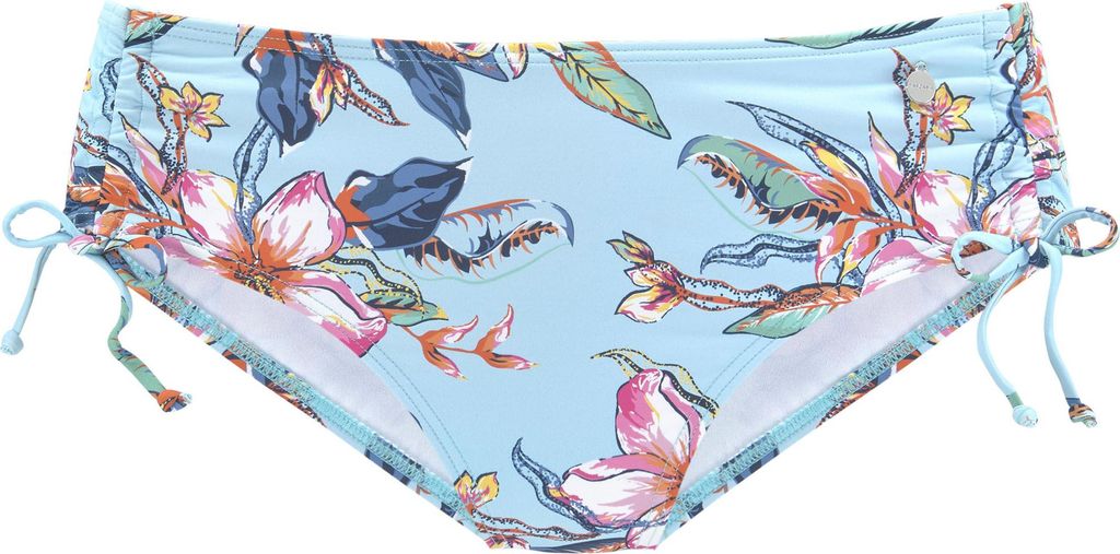 LASCANA Bikini-Hose Malia hellblau-bedruckt Größe 40 Produktbild 