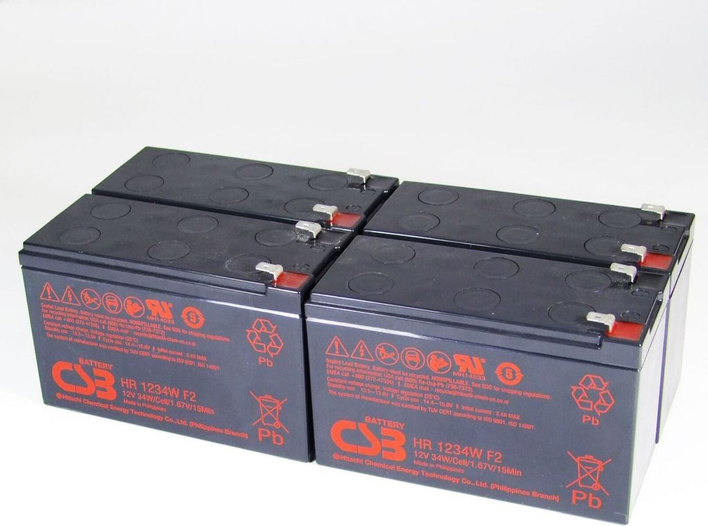 CSB Bleiakku passend für APC Smart UPS SMT1500RMI2U 12V 9Ah