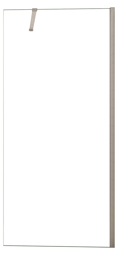 Duschspa Walk-In Dusche 120x200cm Chrom glänzend Duschwand Produktbild 
