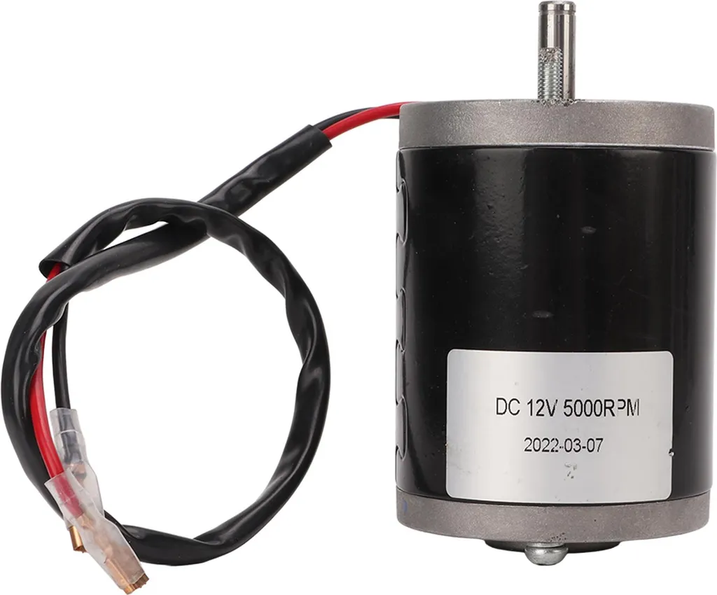 Moteur haute vitesse 5000 tr/min 12V 120W compact et très puissant