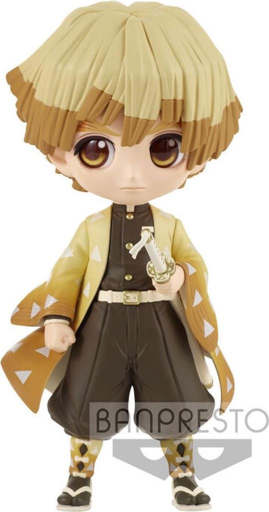 Banpresto - Demon Slayer - Kimetsu No Yaiba - Zenitsu Agatsuma Q posket ver.B 14 cm