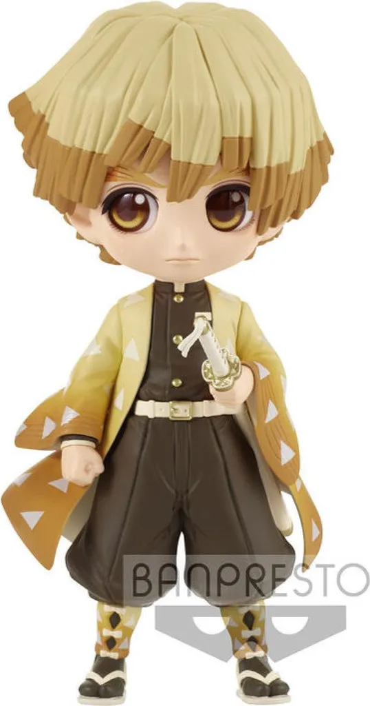Cadeau Demon Slayer Figurine Zenitsu Agatsuma Q posket pour Fan Manga