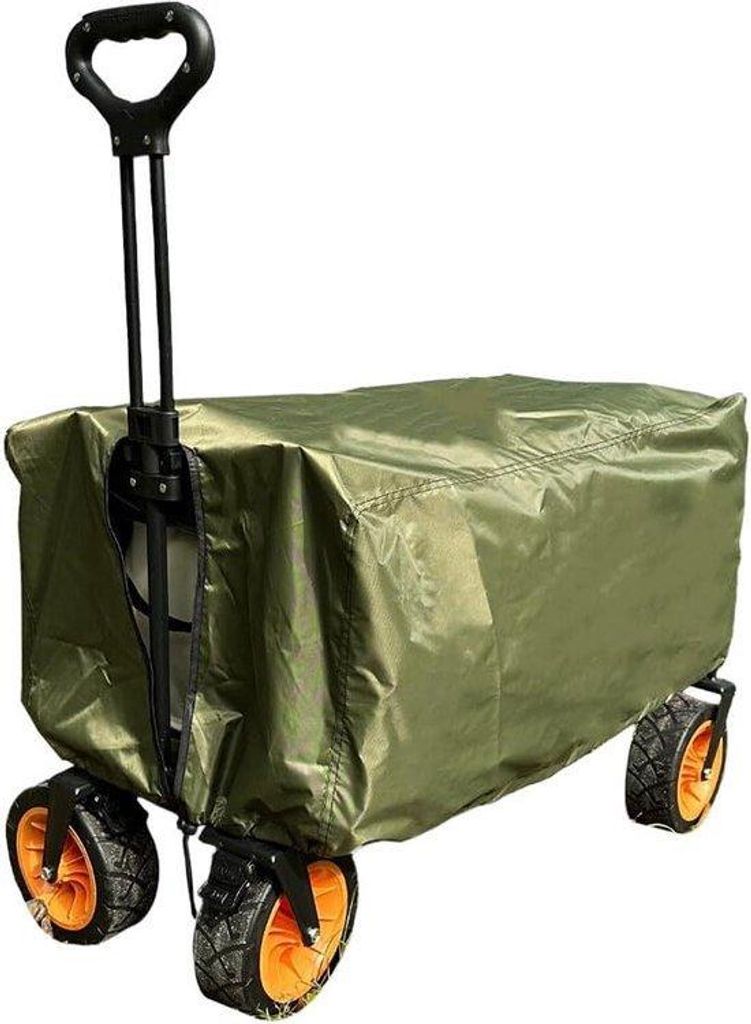 Reisetasche aus 210D Oxford-Stoff - wasserdicht und UV-schutz - für Handwagen mit Klappfunktion - inkl. Deckschutz
