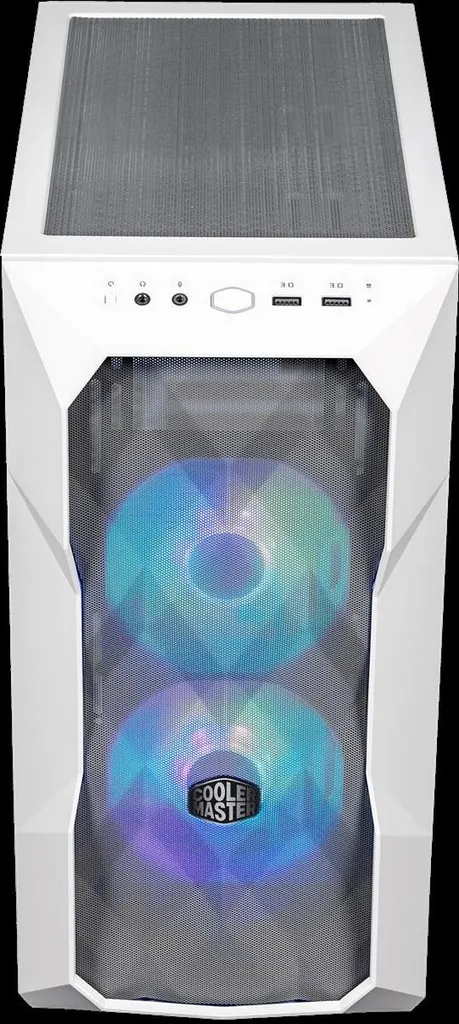 Boîtier Compact Blanc pour Setup Minimaliste Cooler Master TD300 Mesh - 9