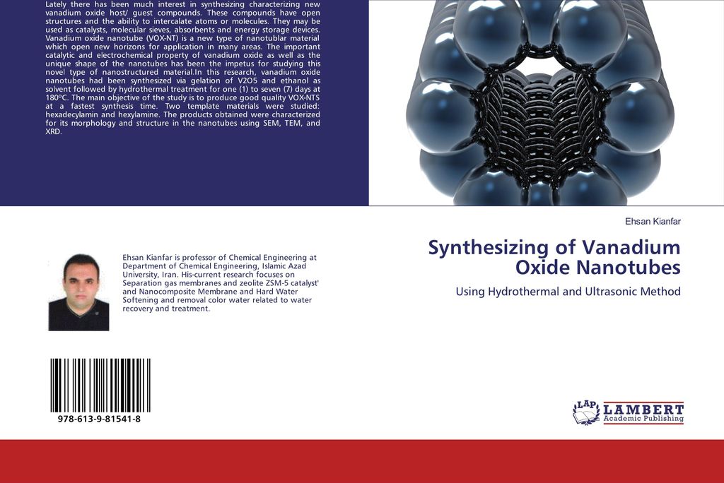 Synthesizing of Vanadium Oxide Nanotubes