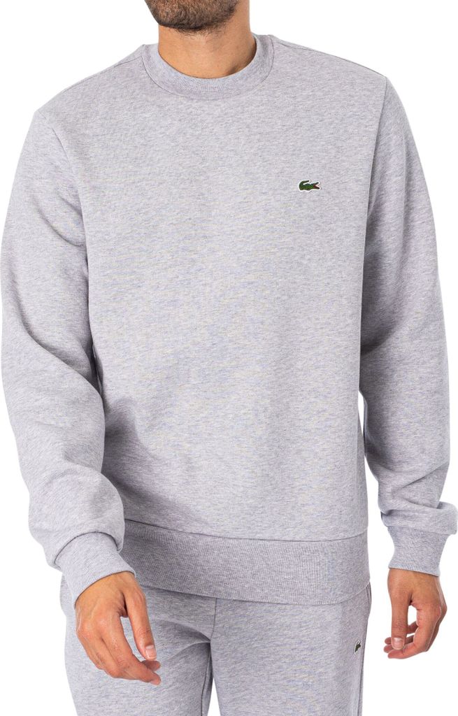 Lacoste Sweatshirt aus gebürsteter Baumwolle, Grau L Produktbild 11