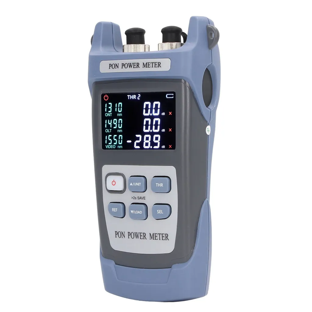 Misuratore Fibra Ottica FTTH - Tester di Potenza Professionale Ottico - 4