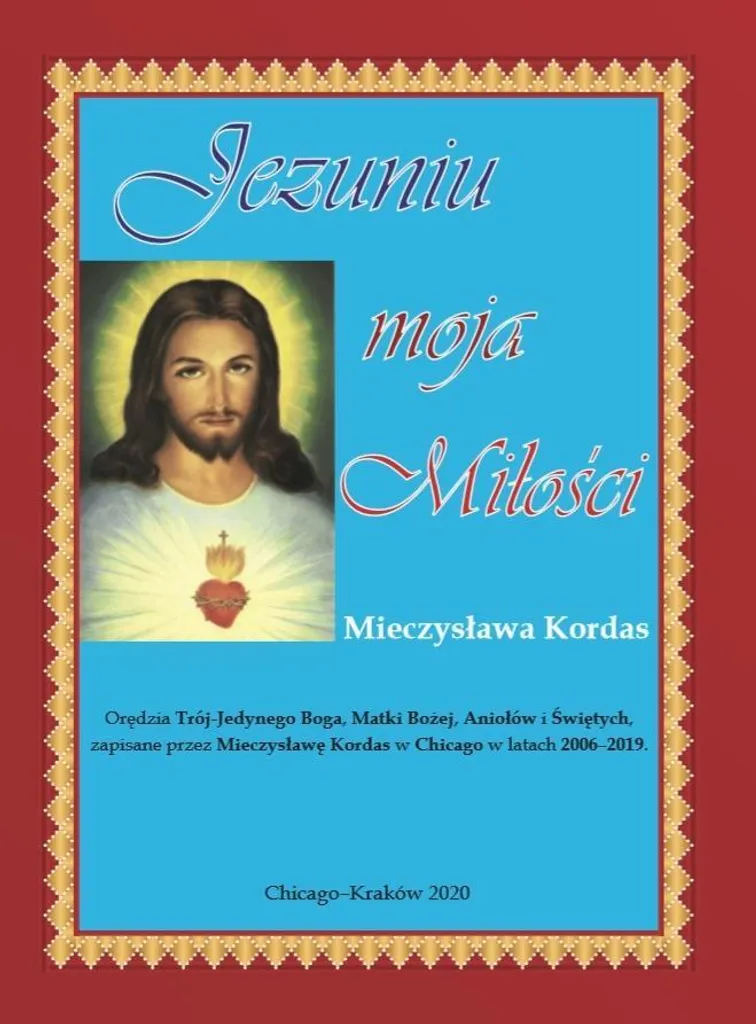 Livre de religion polonais Jezuniu moja miłości pour prière et foi