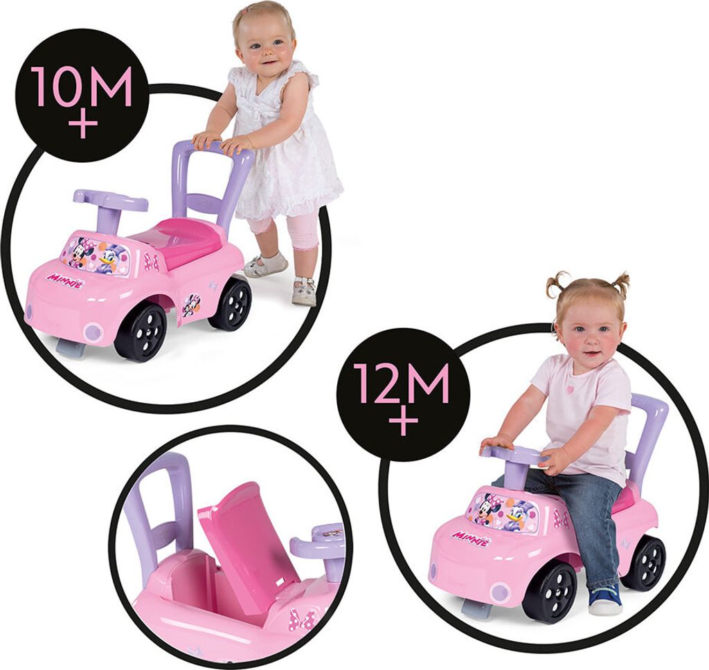Smoby Minnie Auto Rutscherfahrzeug Produktbild 2