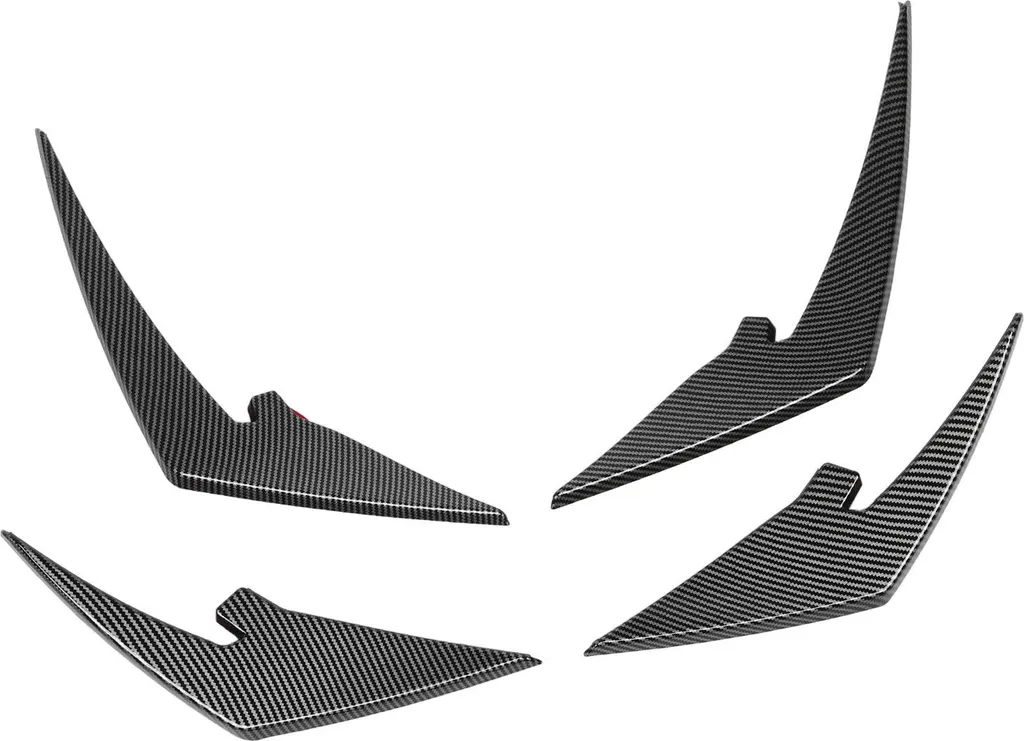 Kit Canards M3 M4 G80 G82 : Style Carbone pour Pare-choc Avant sans Percer