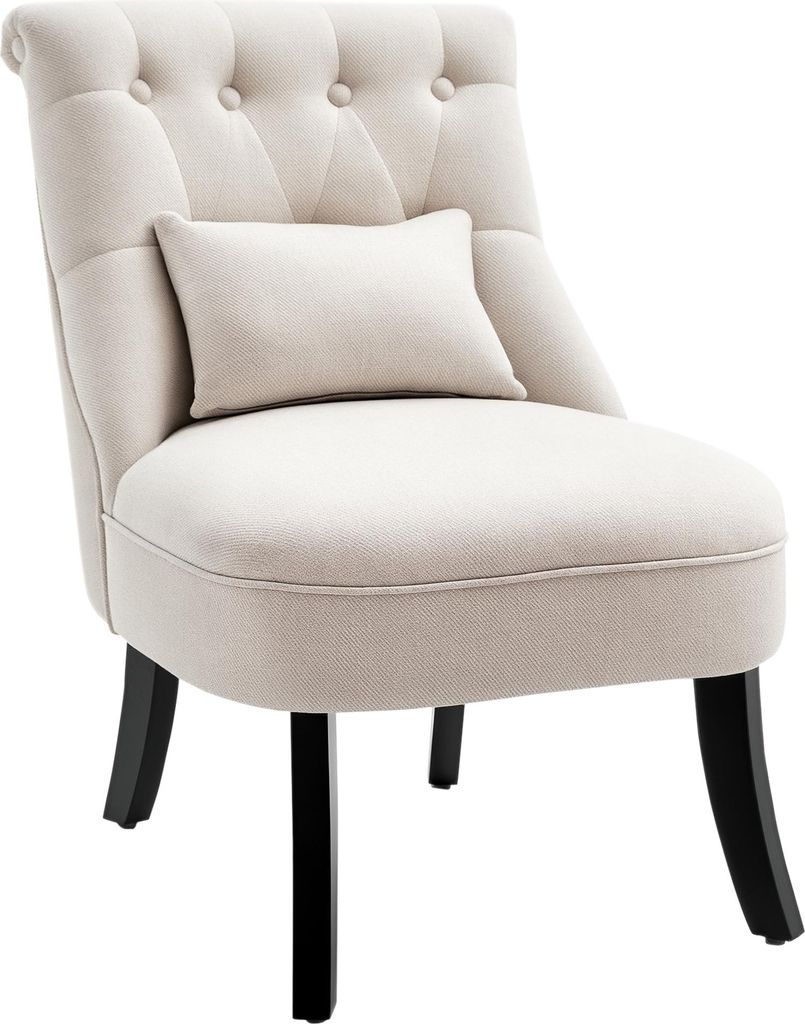 HOMCOM Relaxsessel, Sessel mit Rückenkissen, Loungesessel Produktbild 
