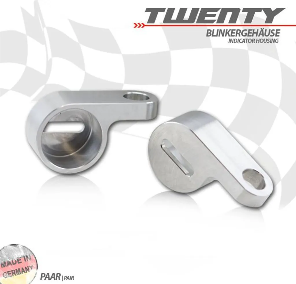 Réparer Clignotant Moto avec le Boîtier CNC Twenty Alu Haute Résistance