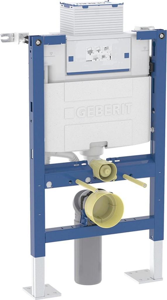 Wandhalterung Duofix WC, 82 cm Omega 12 cm freistehend - GEBERIT - 111.009.00.2