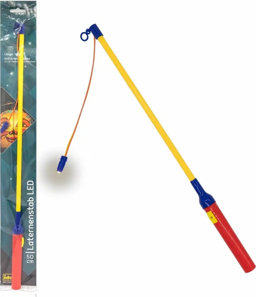 Svietidlo tyč 50cm LED 2x 1,5V batéria, 2x AA batérie 1,5V Obrázok produktu 