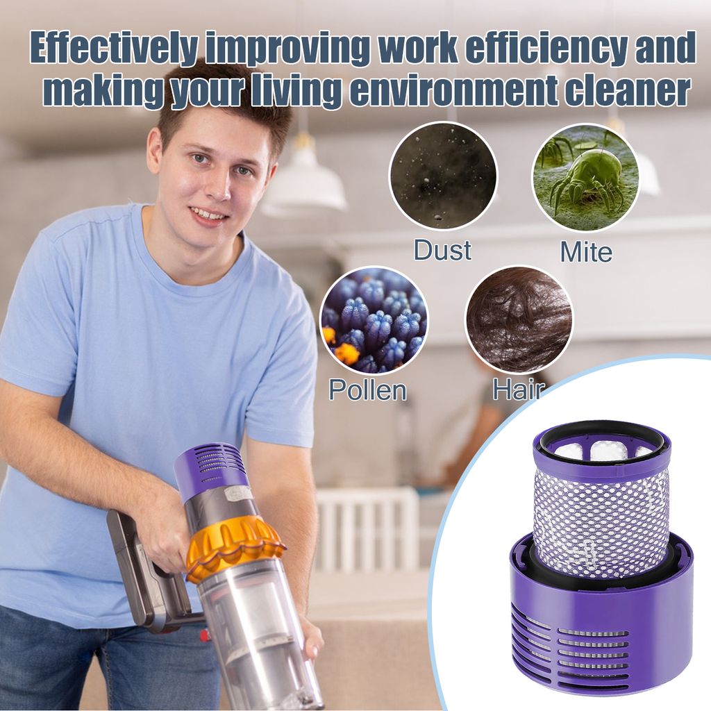 INF 2er-Pack Nachfilter für Dyson V10 / SV12 Staubsauger Produktbild 9