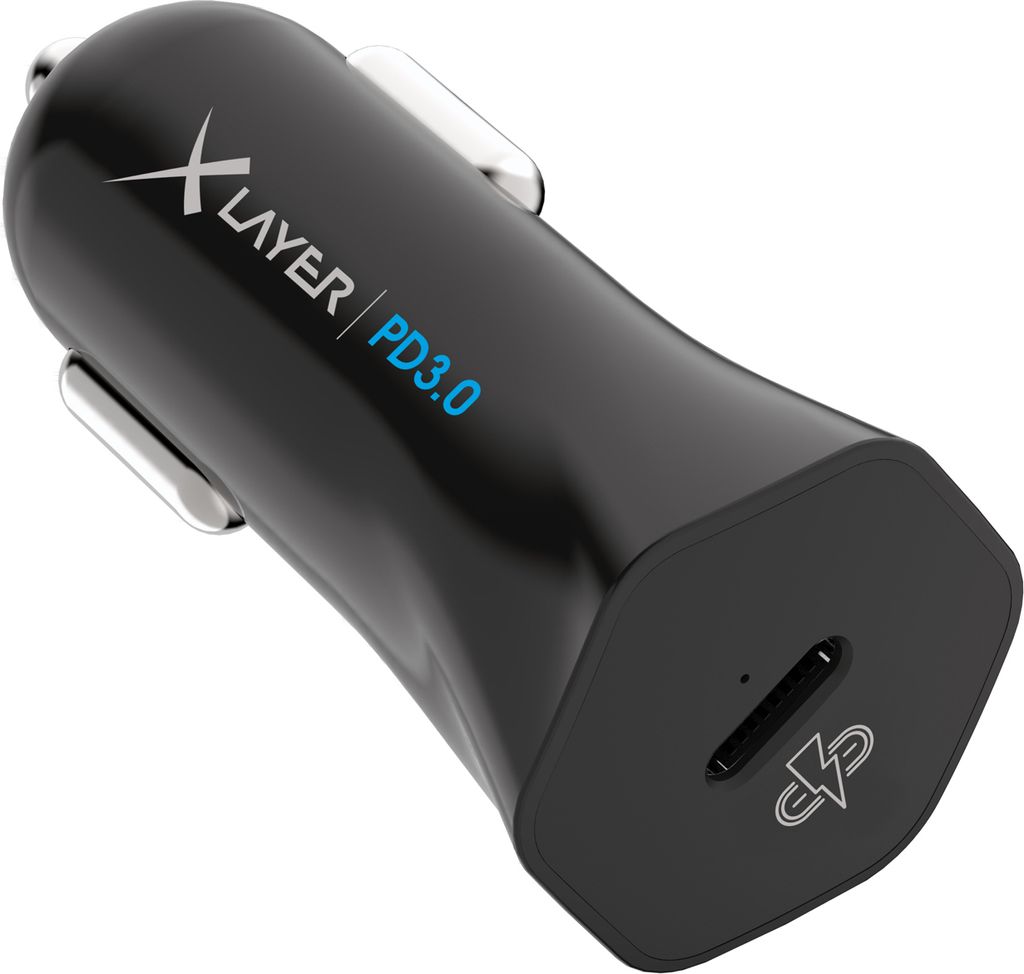 Xlayer Kfz-Ladegerät XLayer Typ C (USB-C) Charger PD 18W Produktbild 