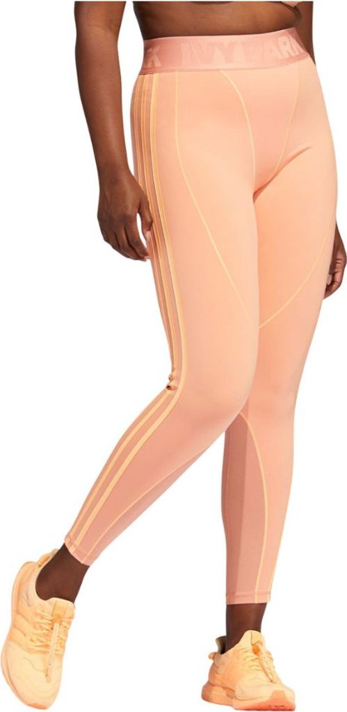 Adidas Ivy Park Damen Sport Orange Stretch Leggings S