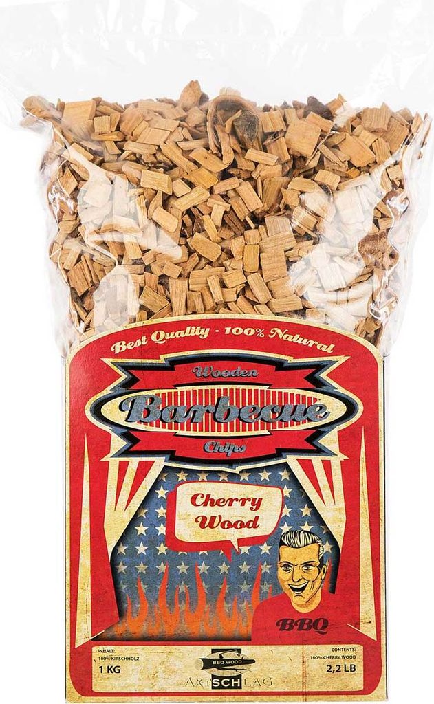 Axtschlag Cherry - Kirsche Räucher Chips 1 kg Produktbild 