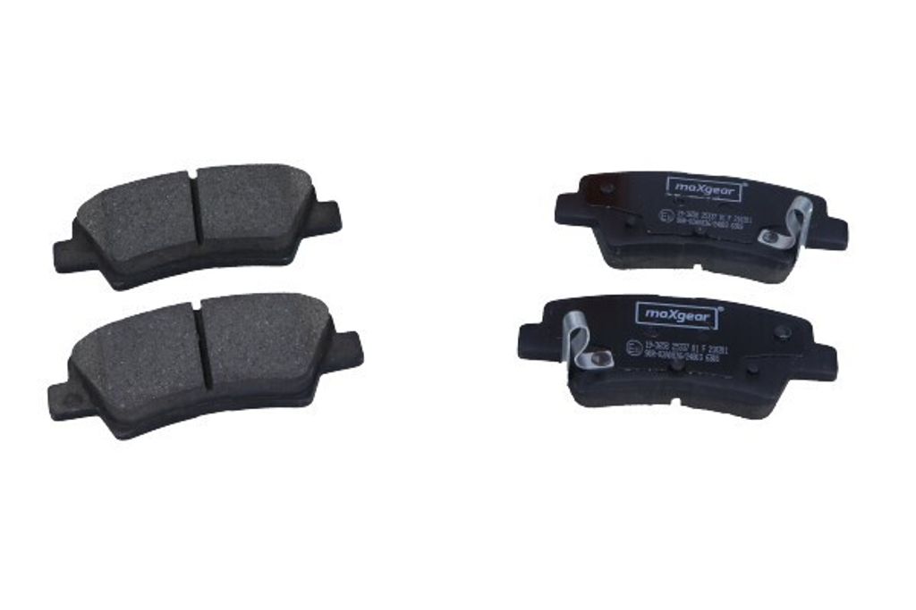MAXGEAR Bremsbeläge Satz Hinten Bremsklötze für HYUNDAI i30 Schrägheck (PDE, PD, PDEN) 19-3658