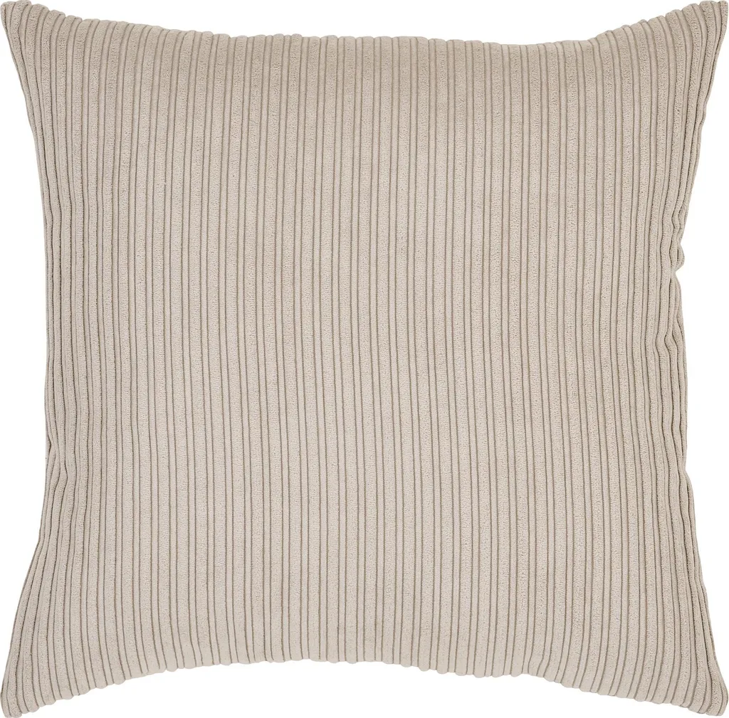 Coussin de décoration Kobe sable 45x45 cm accessoire textile maison