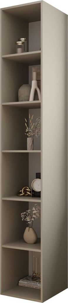 MEBLE KRYSPOL Inova 1 Bücherregal, 236,7x40x45cm - Kaschmir Produktbild 