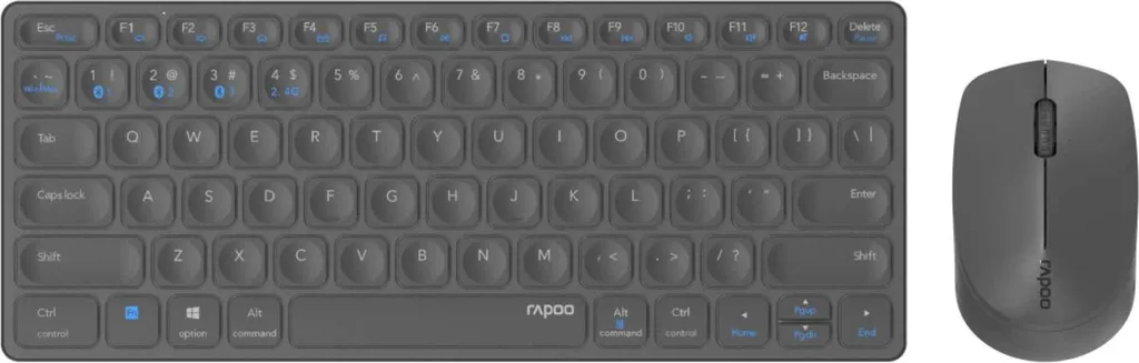 Hama 9600M Ensemble Clavier Souris Sans Fil QWERTY Gris 00217377