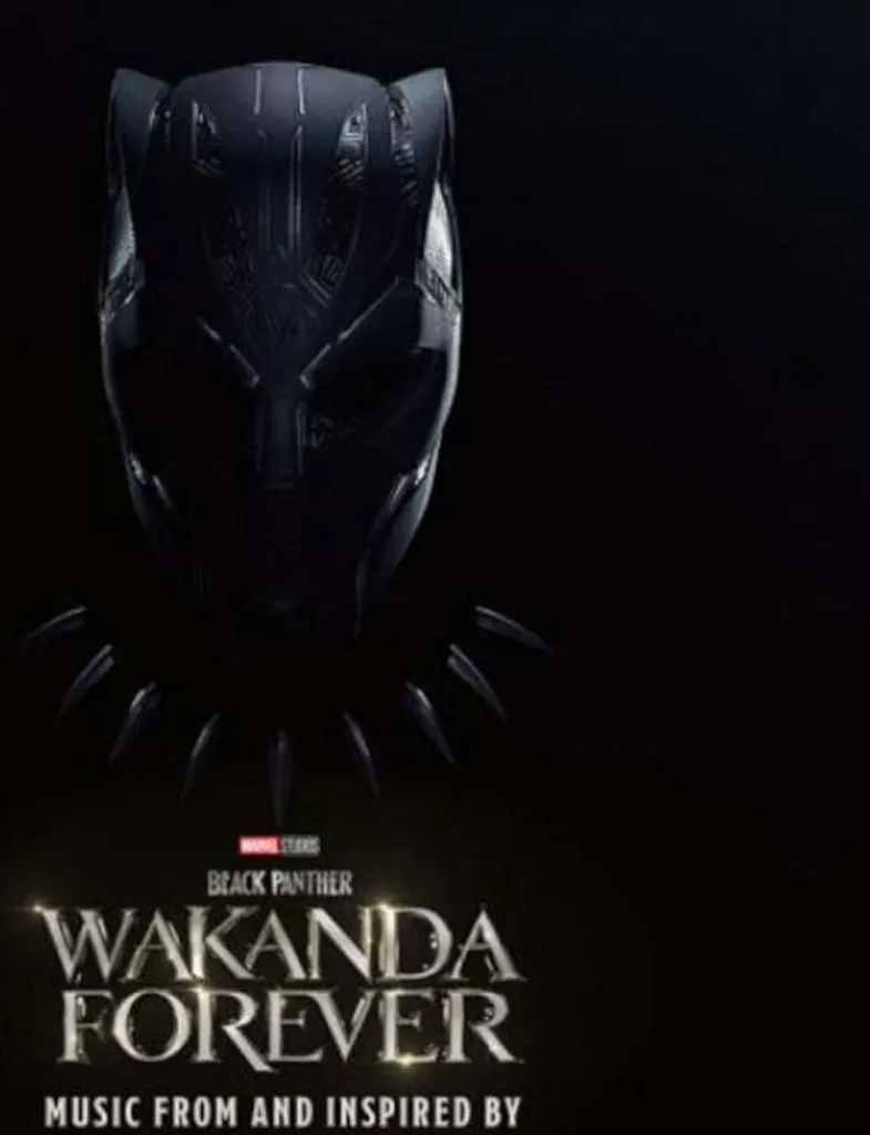 Double Vinyle Collector Black Panther Wakanda Forever Couleur Black Ice