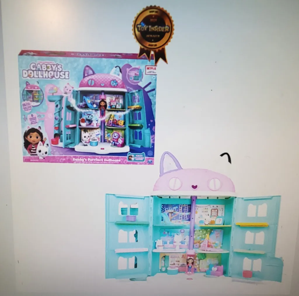 Maison de poupées Gabbys Purrfect interactive avec sons et sons