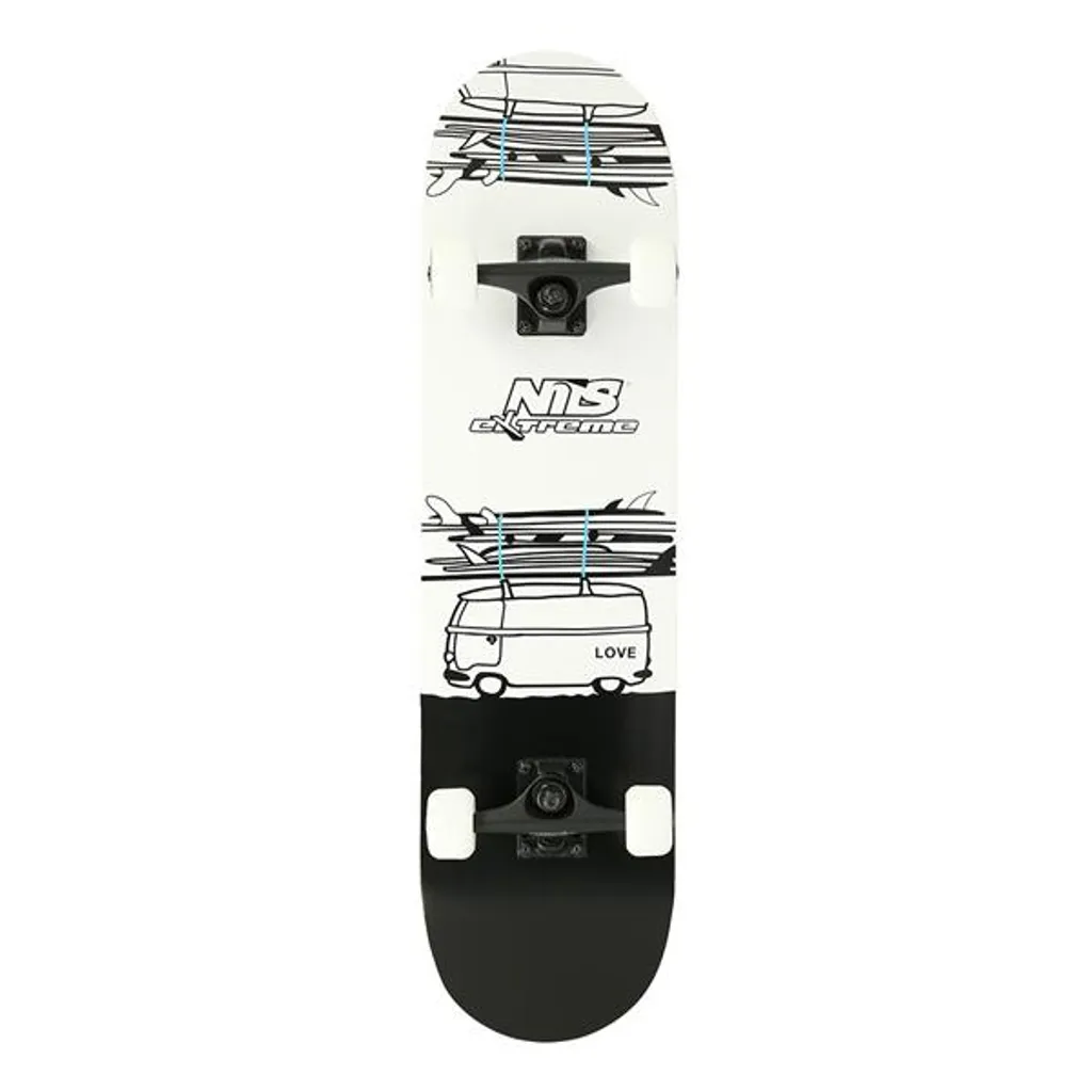 Skateboard NILS Extreme CR3108 : Stable et Robuste pour Débuter le Skate