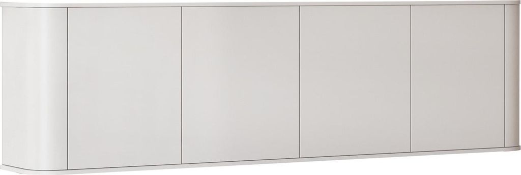 AZELIO 4D Sideboard in Weiß, Maße 60x215x37cm (HBT), mit Produktbild 