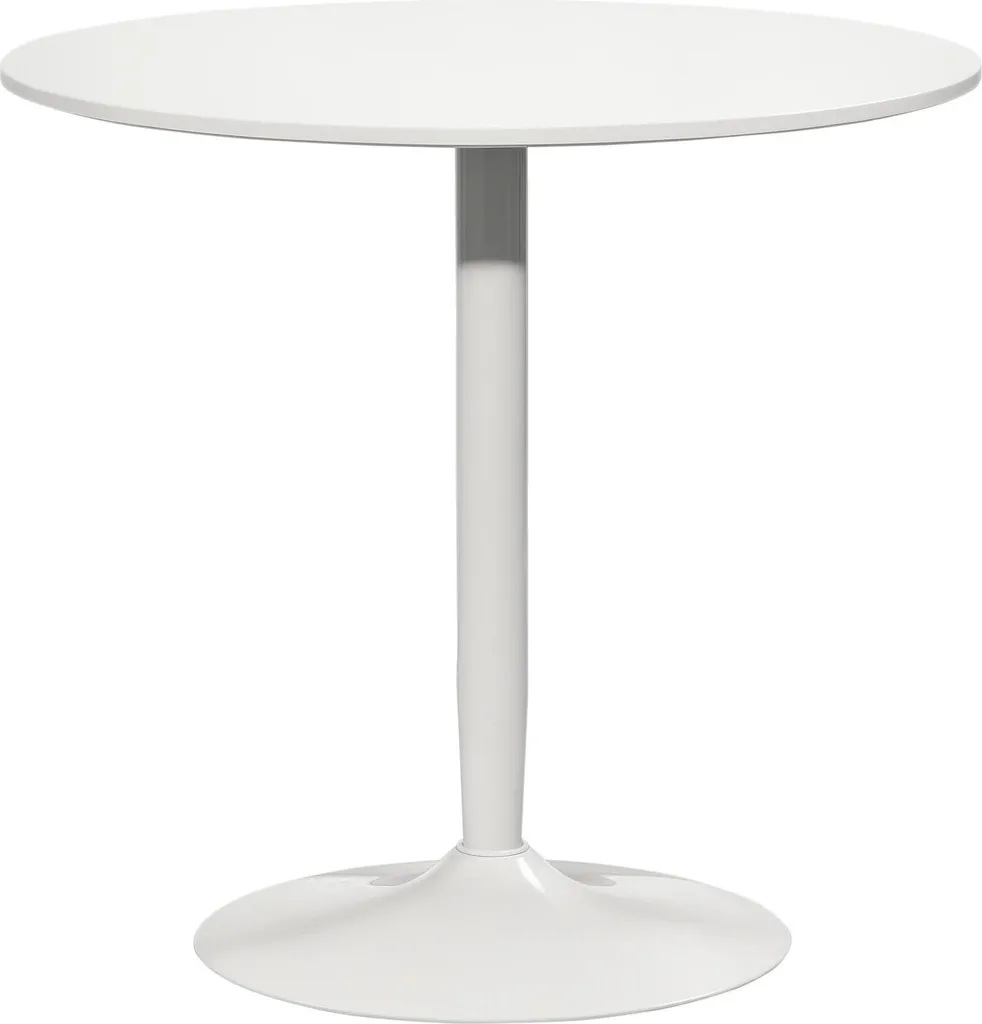 Table ronde 2 personnes blanche : la solution pour petits espaces