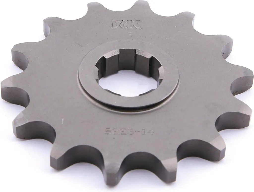 Pignon RK 14 dents acier renforcé type 8223 pour chaîne moto 630