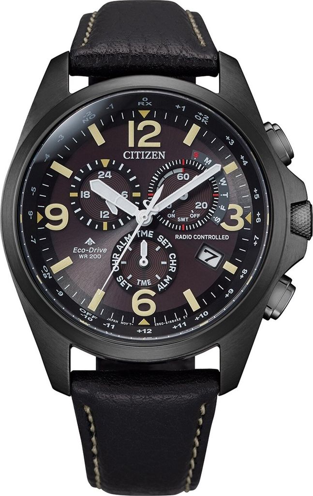 Citizen CB5925-15E Eco-Drive Promaster Sky Herren-Funkuhr Schwarz 1