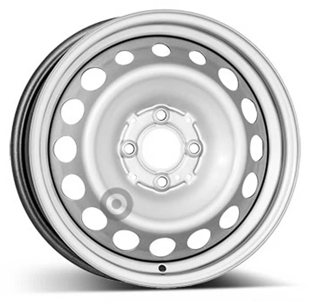 Jantes en fer ALCAR ACCIAIO 4004 5.5x15 4x100 ET 42 Argent pour auto
