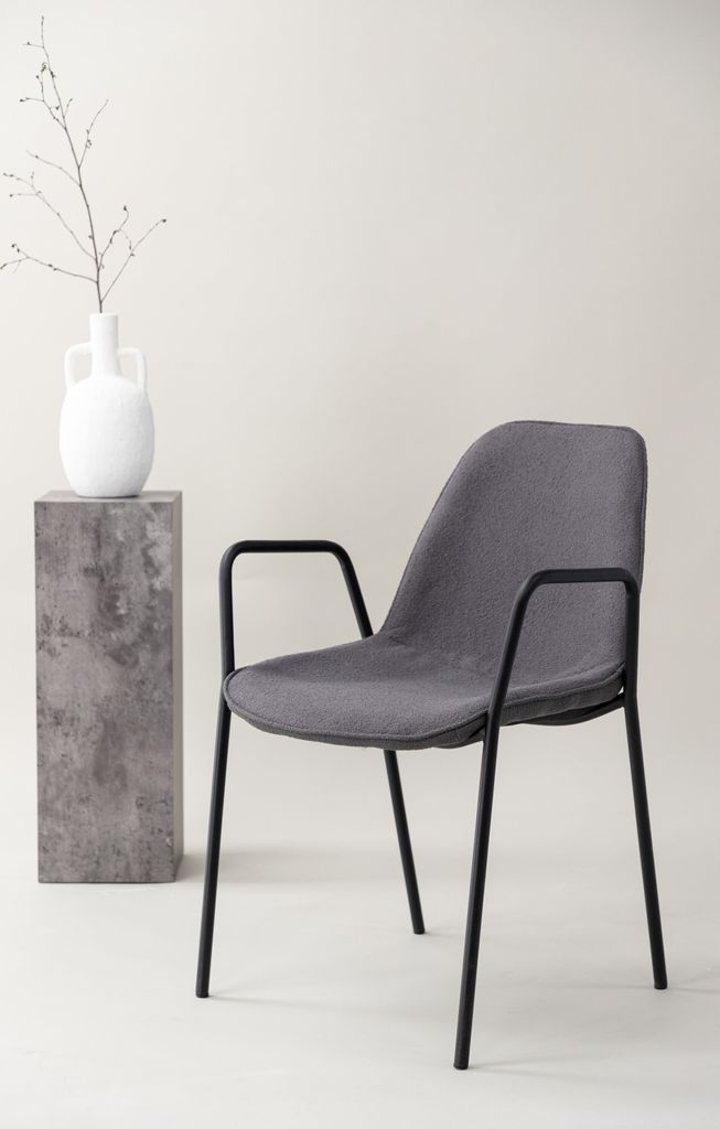 Venture Home Stuhl KlŠdesholmen Dunkelgrau 2er-Pack
