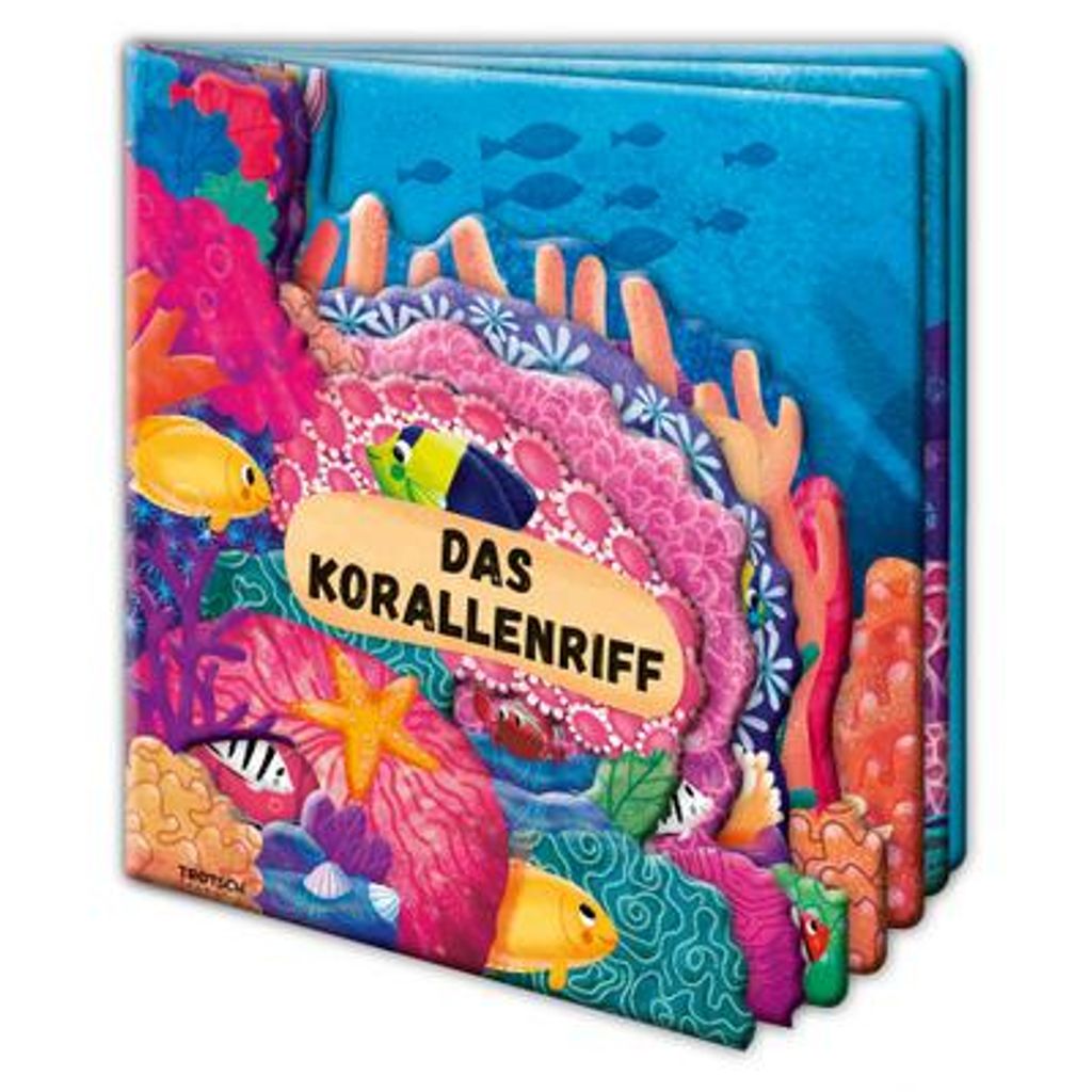 Trötsch Fensterbuch Das Korallenriff: Entdeckerbuch Beschäftigungsbuch Spielbuch (Erstes Wissen)