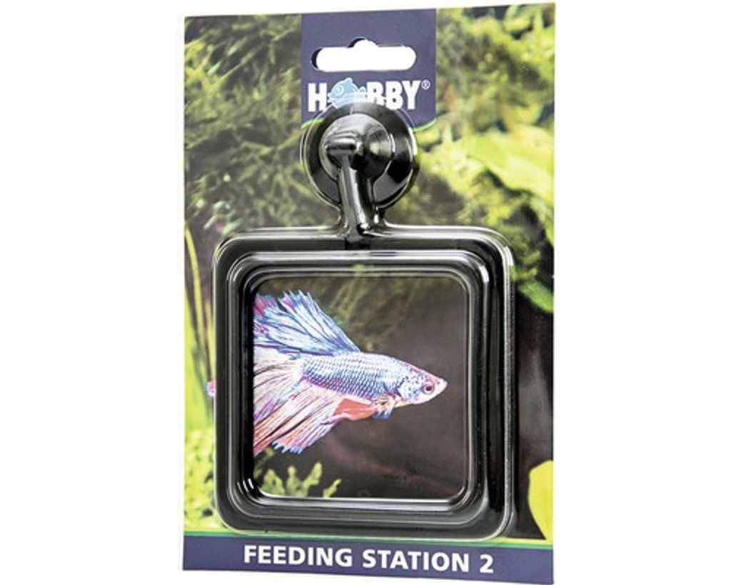Futterring HOBBY Feeding Station 2 eckig 10 x 10 cm Produktbild 