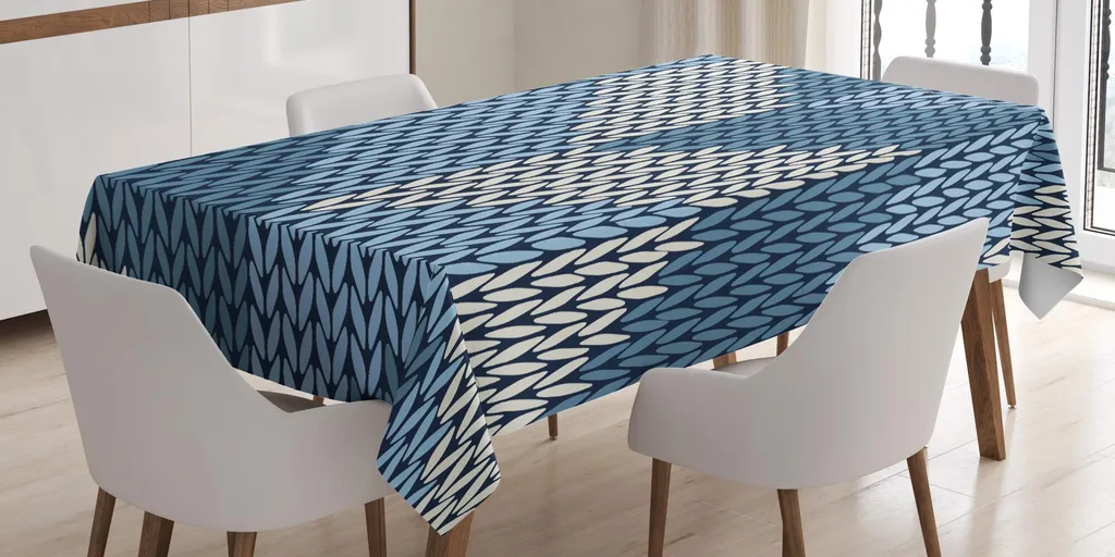 Tovaglia Professionale ABAKUHAUS 140x240 - Blu Nordico Lavabile