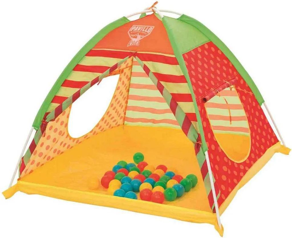 Bestway Tente de jeu avec 40 balles colorées Maison pour Image du produit 