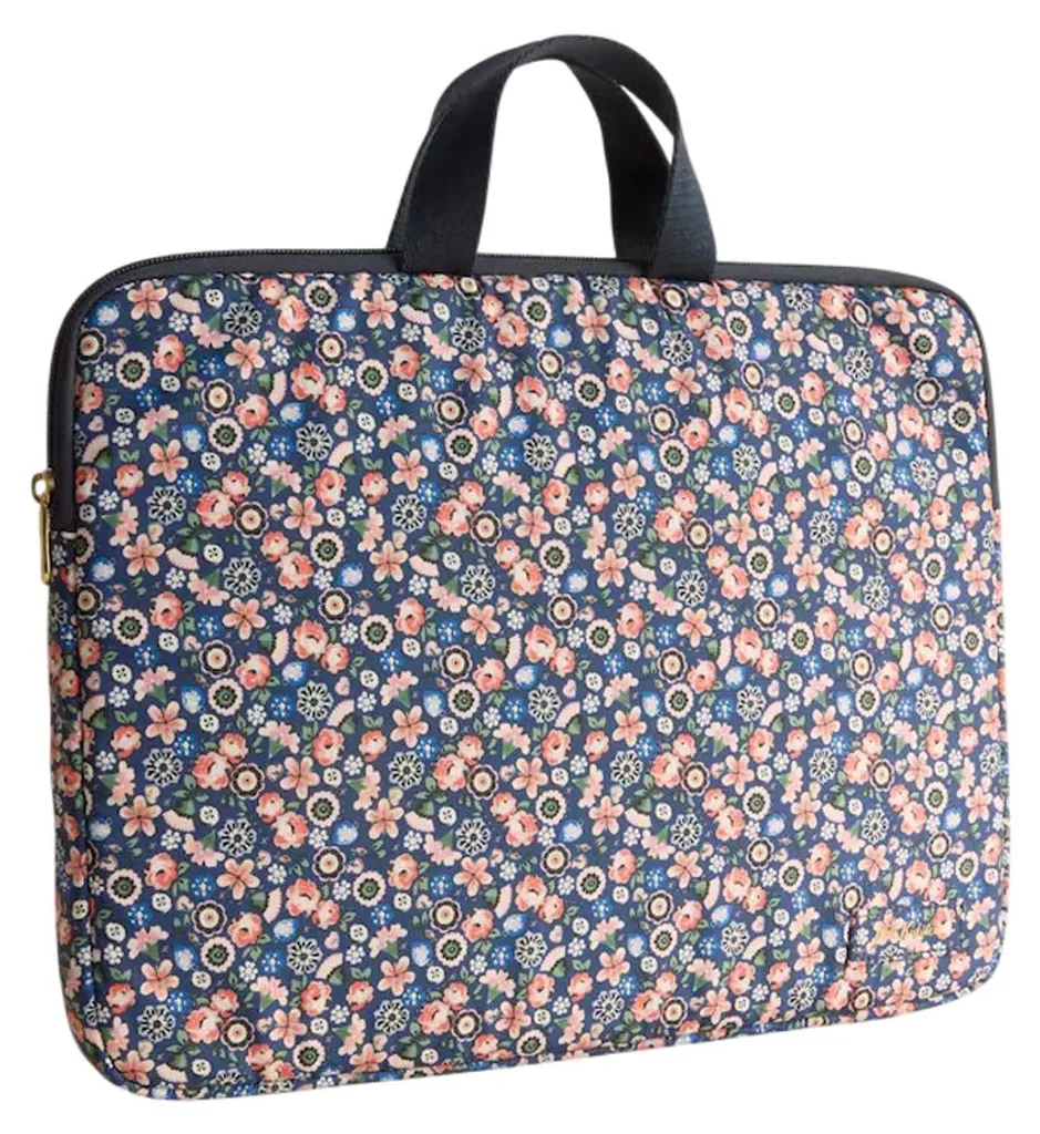 Cath Kidston CT135 sacoche ordinateur portable motif floral bleu unique