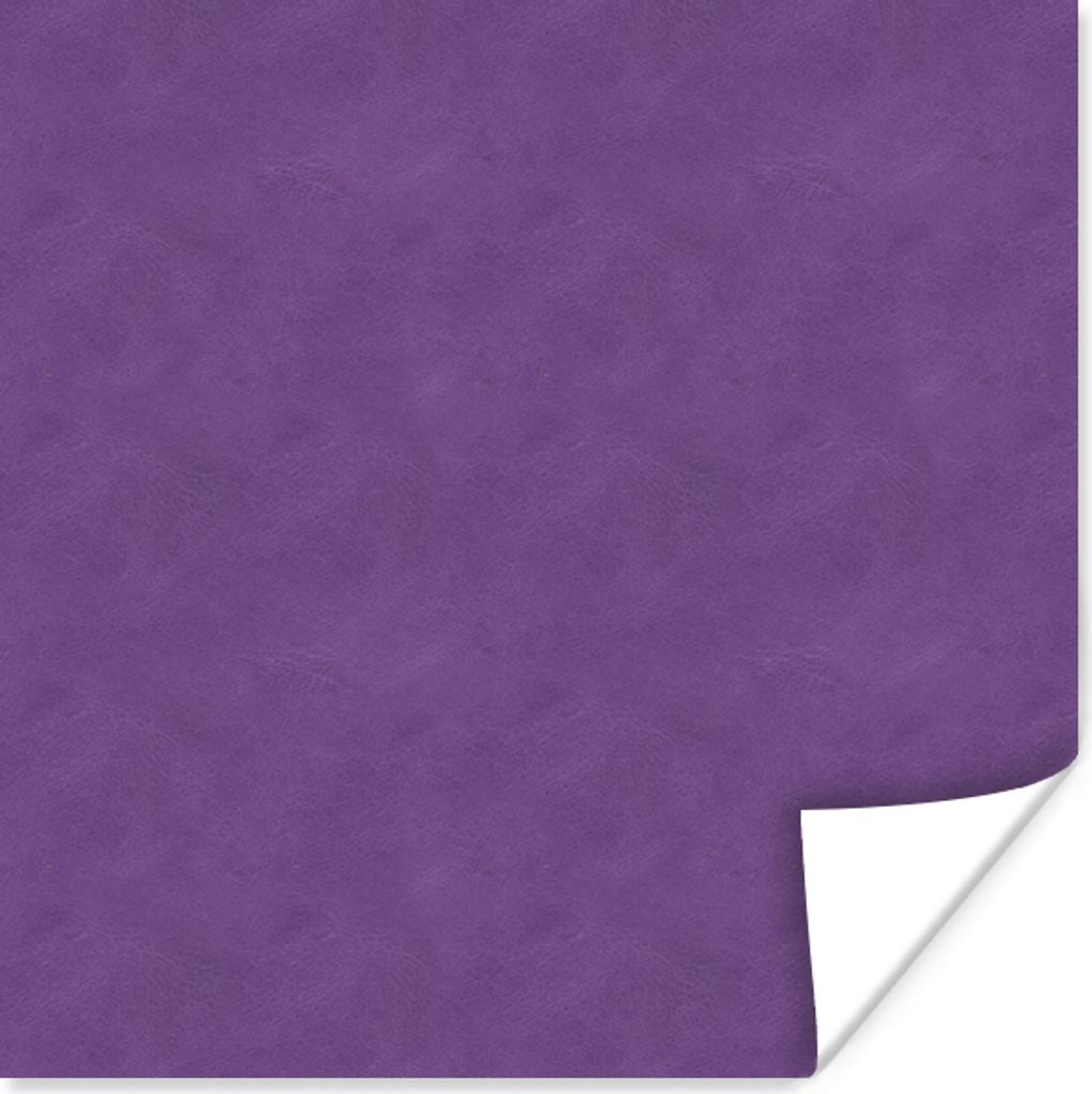 MuchoWow Poster Leder - Lila - Tierhaut 75x75 cm - Wand Dekoration